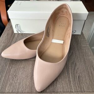 a new day Light Pink Pointed Flats